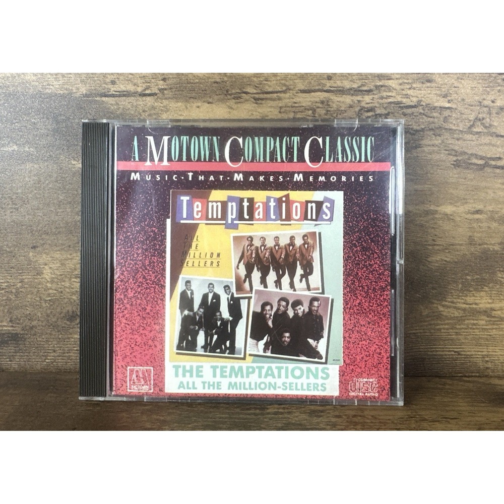 The Temptations – All The Million-Sellers CD 1981 Motown Soul R&B Hits Tested